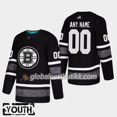 Boston Bruins Hockeydrakt Custom Svart 2019 NHL All-Star Adidas Authentic - Barn